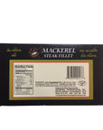 Grilled Catch Mackerel Steak Fillet in Olive Oil 67 OZ 4 Pack