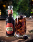 Fentimans Sparkling Cherry Cola  Cherry Soda Soft Drink Craft Soda Pop All Natural Ingredients No Artificial Colors or Flavors Botanically Brewed  93 Fl Oz Pack of 4