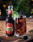 Fentimans Sparkling Cherry Cola  Cherry Soda Craft Soda Soft Drink with Natural Ingredients No Artificial Colors Flavors or Preservatives Botanically Brewed  93 Fl Oz Pack of 12