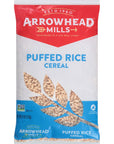 Arrowhead Mills Puffed Cereal Variety Pack Millet Rice  Wheat 6oz each with Stock Your Home Conversion Magnet