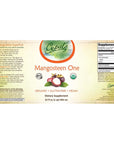 Mangosteen One  100 Pure Organic Mangosteen Juice  32oz Glass Bottle 1qt  Xanthone Vitamin  Antioxidant Rich Whole Superfruit  GlutenFree Vegan Mangosteen Supplement  Gopals Healthfoods