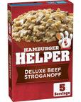 Betty Crocker Hamburger Helper Deluxe Beef Stroganoff 55 oz Pack of 12