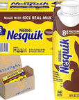 Shelf Stable Milk READYTODRINK Delicious Goodness Of Nestle Nesquik Chocolate Lowfat Milk 8 fl oz Boxes Pack of 15  Every Order is Elegantly Packaged in a Signature BETRULIGHT Branded Box