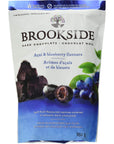 Brookside Chocolate Acai  Blueberry 850g30 oz Chocolates Imported from Canada