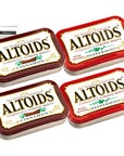 Altoids Curiously Strong Mints Variety Pack of 42 each of Altoids Peppermint and Altoids Cinnamon Mints  Favorite Flavors of Altoids Breath Mints  Bundle with Ballard Products Pocket Bag