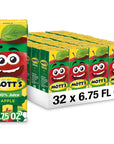 Motts 100 Original Apple Juice 675 Fl Oz Boxes 32 Count 4 Packs Of 8 2 Servings Of Fruit 100 Fruit Juice Glutenfree Caffeinefree Kosher Contains No Artificial Colors Or Sweeteners