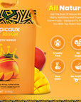 Organic Dried Mango Slices No Sugar Added 16oz  AllNatural NonGMO MouthWatering Dried Mangoes  PreservativeFree Nutritious  Delicious Snack for Kids and Adults by Tropicaux Reign