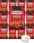 Snyders Pretzel Pieces 225oz pack of 8 Hot Buffalo Wing