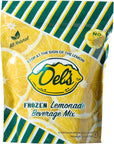 Dels Lemonade All Natural Frozen Lemonade 8 Packet Pouch