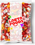 Hard Candy Assortment OldFashioned MultiFlavored Candy Mix 3 Pound Bag  Approx 230 Count