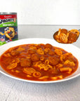 SpaghettiOs Football Shaped Canned Pasta with Meatballs, 15.6 oz Can (Pack of 12)