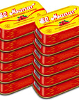 Canned Sardines in Harissa Oil  Canned Mediterranean Sardines without Heads from El Manar  12Pack of 125g Tins