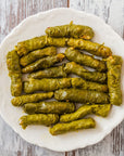 Med Cuisine Dolmades SVL 2KG  Stuffed Grape Leaves with Rice 44Lb  60 units  Premium Large 70 oz Ready to Eat Vegan Rolls Super Tasty