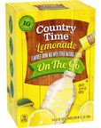 Country Time Sugar Sweetened Lemonade OnTheGo Powdered Drink Mix 60 Count