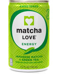 Matcha Love Green Tea Sweetened Energy Shots 52 Ounce Pack of 20