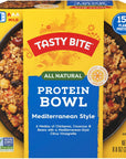 Protein Bowls 88 Oz Includes Moofin Golden SS Spoon  Mediterranean PlantBased Protein Bowl Prepared Meals Microwave Meals Ready in Minutes Convenient Ready To Eat Meals Pack of 1