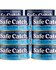 Safe Catch Canned Wild Tuna Fish Wild Caught Lowest Mercury GlutenFree Kosher NonGMO Whole30 Approved Paleo Keto Food 5oz Can 12Pack