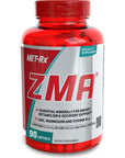 MET-Rx ZMA Dietary Supplement, ZMA Supplement Capsules, 90 Count