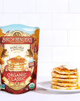 Birch Benders Organic Classic, Whole Grain, Pancake and Waffle Mix, 16 oz (Pack of 3)