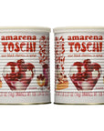 Toschi Amarena Black Cherries in Syrup Pack of 2