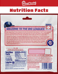 Big League Chew Bubble Gum Variety Pack  Original Grape and Strawberry Flavors  3 Individual 212oz Packets  Fun Baseball Snacks For Parties Teams and Kids  WhataBundle With Pocket Bag