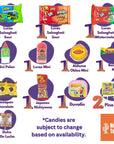 Mexican Candy Variety Pack 120 pieces Authentic Dulces Mexicanos Perfect for Piñatas Includes Vero Lucas Pulparindo Spicy Sweet and Sour Assortment Mix Candy Fiesta Birthdays