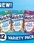 Welch’s Fruit Snacks, Variety Pack With Mixed Fruit, Berries 'N Cherries & Island Fruits, Gluten Free, Bulk Pack, 5oz (Pack of 12)