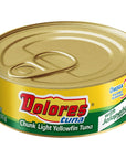 Dolores Tuna Chunk Light Yellowfin Tuna with Jalapeno Peppers 5oz Canned Tuna Pack of 1