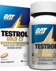 GAT Sport Testrol Gold ES, Tribulus, DIM, Zinc, Longjack