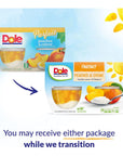 Dole Fruit Bowls Low Fat Peaches & Creme Parfait, Back To School, Gluten Free Healthy Snack, 4.3 Ounce (Pack of 24)