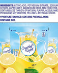 Lemonade Drink Mix Bundle Includes Crystal Light Lemonade Drink Mix Pitcher Packets Three  16 Pitcher Packs Plus a Vendesta Magnetic Clip Refreshing  LowCalorie Perfect for Family Gatherings