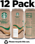 Starbucks Doubleshot Energy Drink Coffee Beverage Coffee Iced Coffee 15 fl oz Cans 12 Pack Packaging May Vary