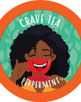 Crave Beverages Tea Pods Peppermint for Keurig K Cup Brewers 100 Count