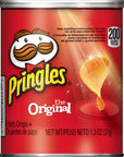 Pringles Potato Crisps Chips, Original, 1.3oz (12 Count)