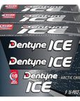 Dentyne Ice Arctic Chill Sugar Free Gum, 16 Count (Pack of 9) (144 Total Pieces)