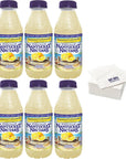 Nantucket Nectars Squeezed Lemonade 159oz Bottles Pack of 6 with Bay Area Marketplace Napkins