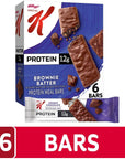 Special K Protein Meal Bars 12g of Protein Good Source of Fiber Brownie Batter 6 Boxes 36 Bars