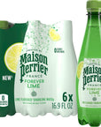 Maison Perrier Forever Lime Flavored Sparkling Water 169 Fl Oz Plastic Water Bottles 6 Count 1014 fl oz