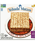 Yehuda Passover Matzo 1lb  Crispy Matzo Crackers  Traditional Unleavened Bread  Kosher for Passover