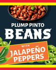 Ranch Style Pinto Beans With Jalapeno Peppers Canned Beans 15 OZ