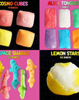 UFO Variety Pack  9 Kinds of Premium Freeze Dried Candy  Cosmic Crunchies Moon Clouds Space Sharks Alien Tongues Lemon Stars and More  Shipped in a UFO Box with Fun Stickers 9 Pack