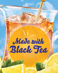 Crystal Light SugarFree Decaffeinated Lemon Iced Tea Naturally Flavored Powdered Drink Mix 4 Count Pitcher Packets