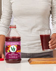 V8 Beet Ginger Lemon 100 Vegetable Juice Naturally Flavored Vegetable Juice From Concentrate 46 FL OZ Bottle Pack of 6