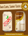 Zevia Zero Calorie Soda Creamy Root Beer 12 Fl Oz Pack of 20