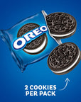 OREO Chocolate Sandwich Cookies 60 Snack Packs 2 Cookies Per Pack