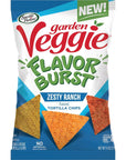 Sensible Portions Garden Veggie Flavor Burst Tortilla Chips Ranch 6 Oz