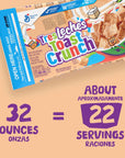 Tres Leches Toast Crunch Breakfast Cereal Crispy Artificially Tres Leches Flavored Cinnamon Cereal 32 oz