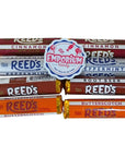 Reeds Candy Rolls Assortment  Cinnamon Root Beer Butterscotch Peppermint 2 Rolls of Each Flavor