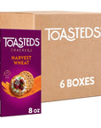 Kelloggs Toasteds Crackers Party Snacks Ready to Dip Snacks Harvest Wheat 6 Boxes