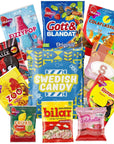 Swedish Candy From Sweden  Variety Pack With Sweets  10 Bags of Original Godis  Sour Fruity Licorice Bubs Ahlgrens bilar Included